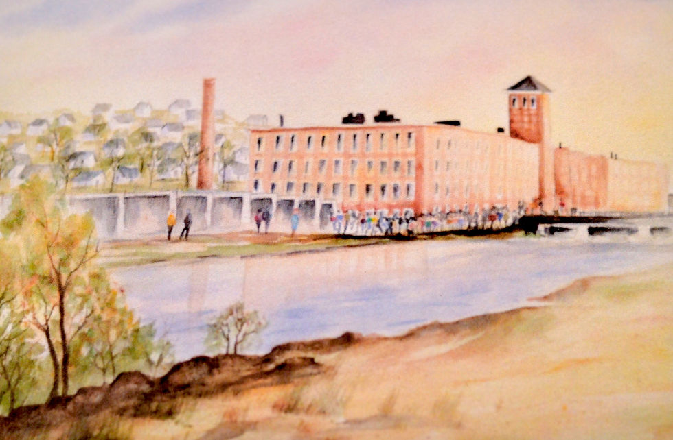 Shift Change at the Mill