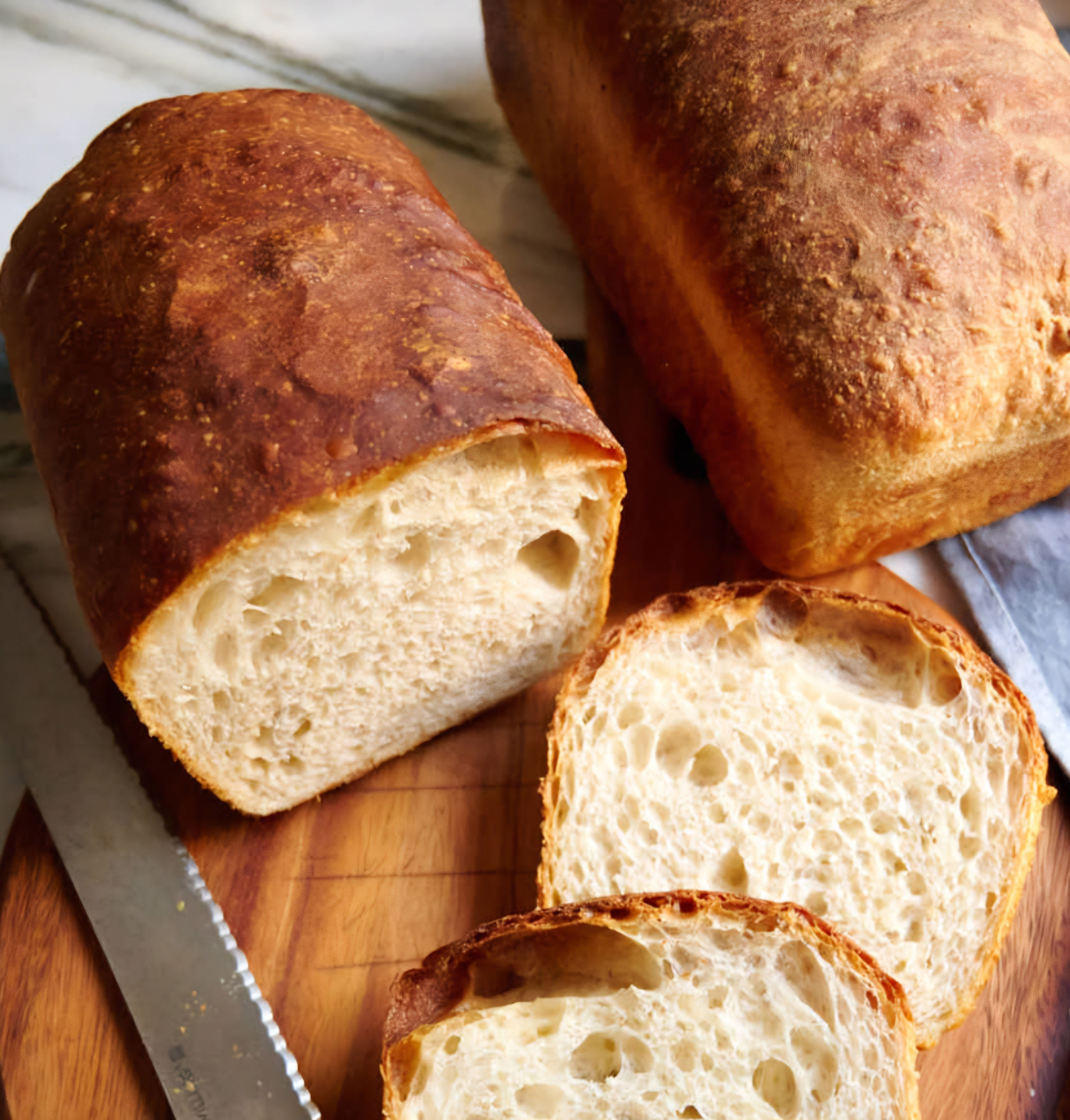 Pan De Sal Sourdough Loaf
