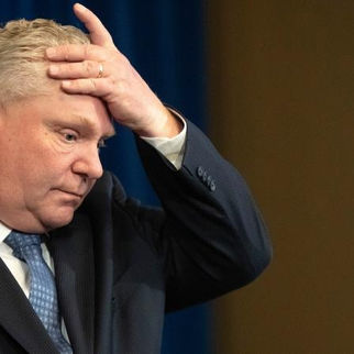 Doug Fords Claims to Have Been Vaccinated, but how do we know this isn't Heroin in the Needle?