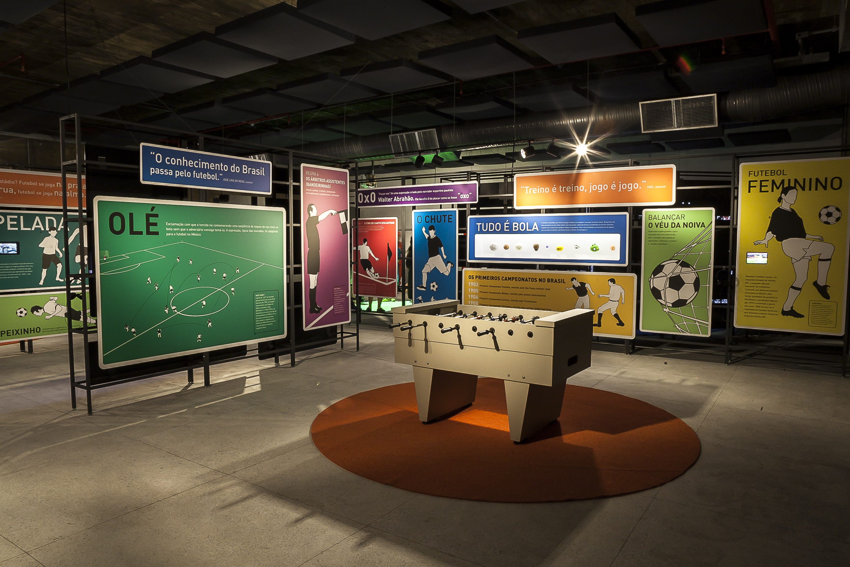 Museu do Futebol na área