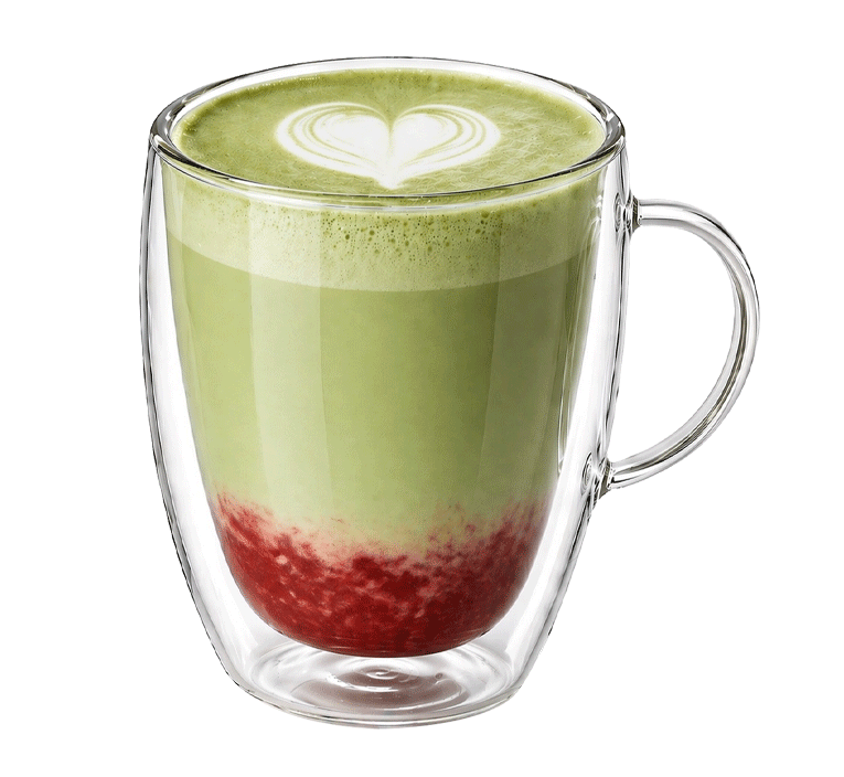 BERRY MATCHA LATTE