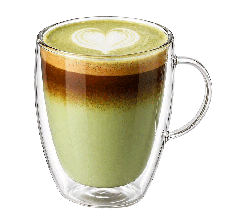 DIRTY MATCHA LATTE