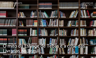 O mito da Esfinge de Tebas e a crise das Livrarias no Brasil