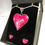 Thumbnail: Cremation Ashes Memorial Heart in Sterling Silver.