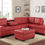 Thumbnail: 2HEIGHTS - SECTIONAL + STORAGE OTTOMAN SET