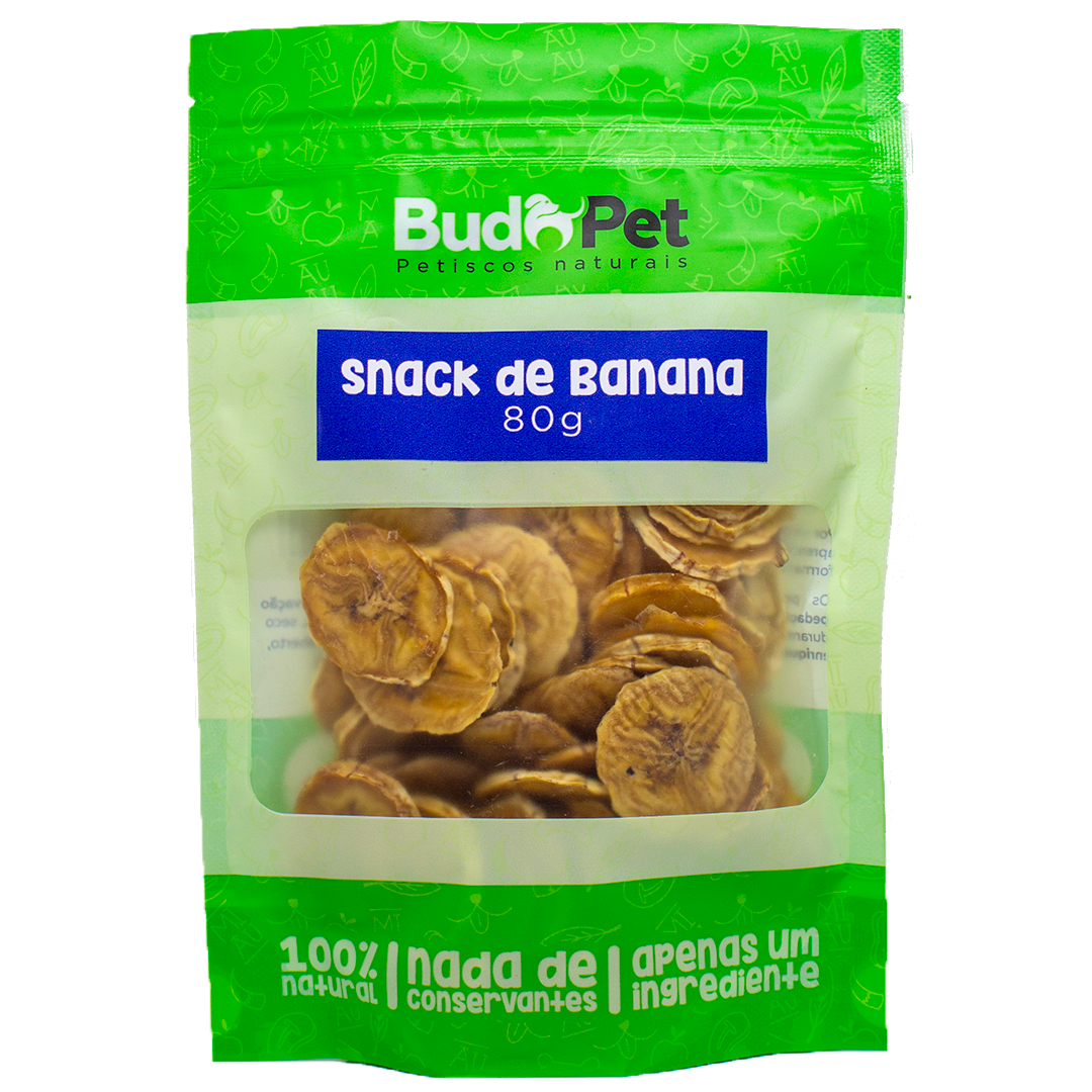 Snack Banana - 80g - Budopet