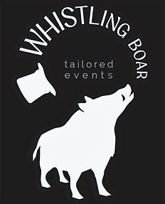 whistling boar mascot/logo