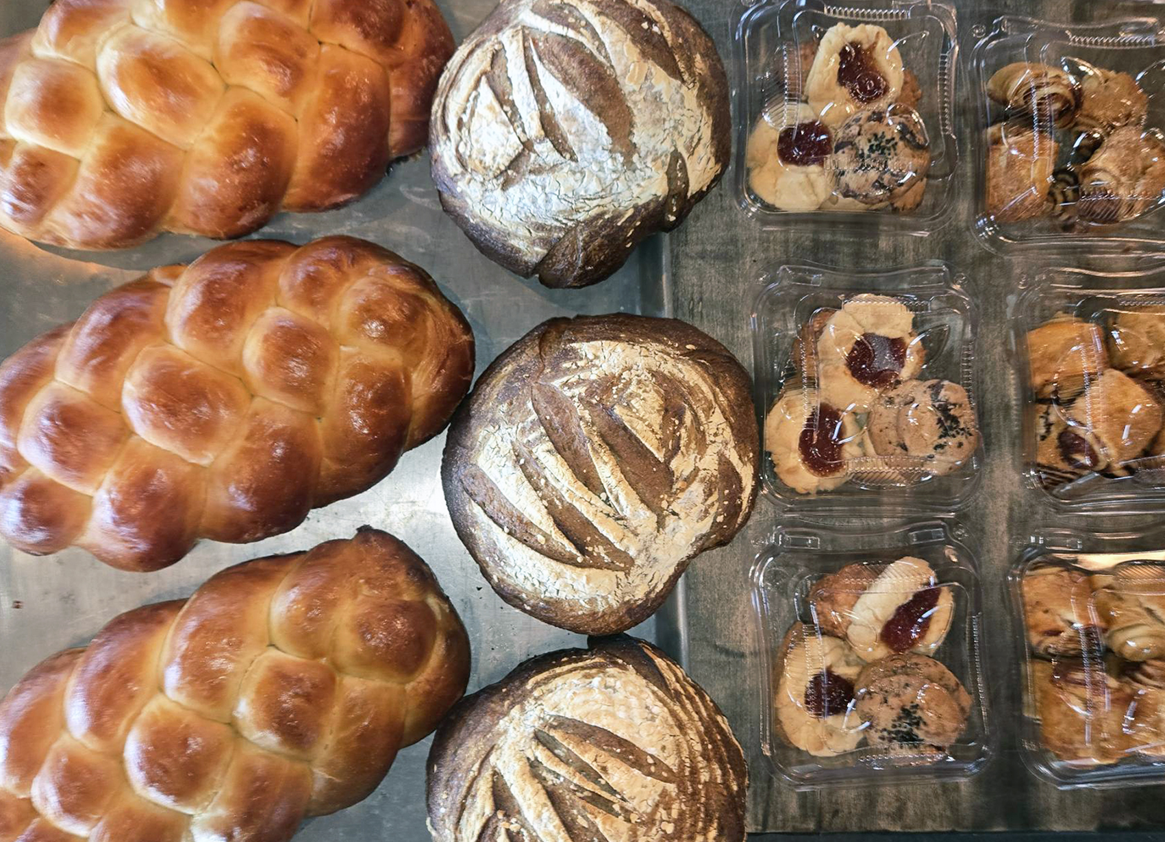 Arranged Food and Objects