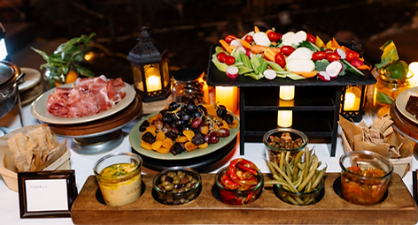 WB_Sampling of delectable Farm Dinner hors d'oeuvres