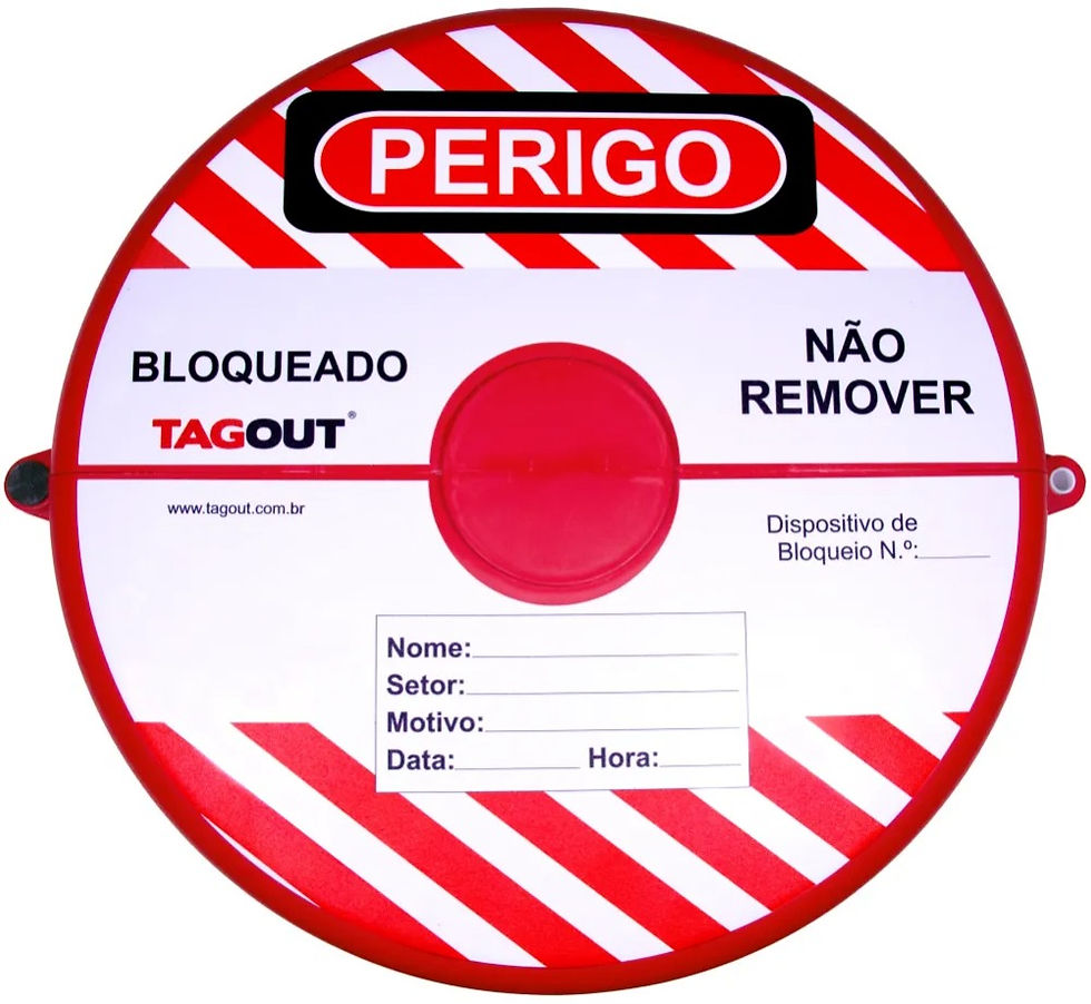BLOQUEIO DE VÁLVULA REGISTRO (GAVETA) 10,5" A 13,5" (270 A 340MM) (BVR340)