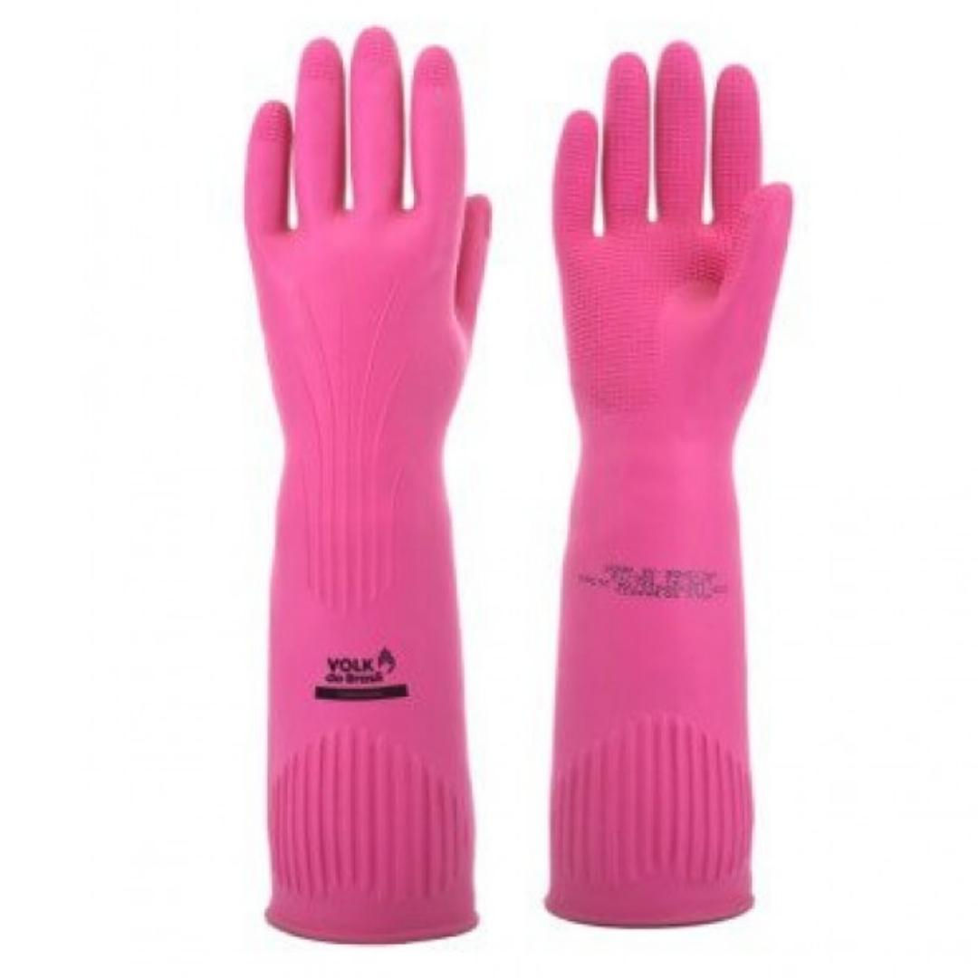 LUVA RANHURADA ROSA