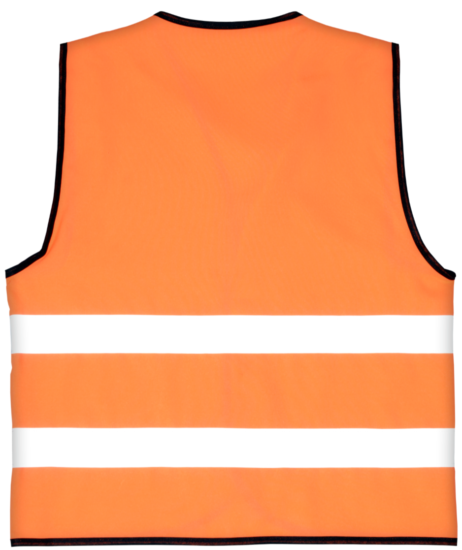 Miniatura: COLETE NBR 15292 TEC.LR REFL.PA WORK C/BOLSO FECH. ZIPER