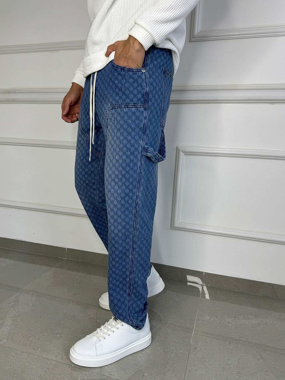 תמונה ממוזערת: מכנס אוברסייז מעוצב-OVERSIZE PANTS 