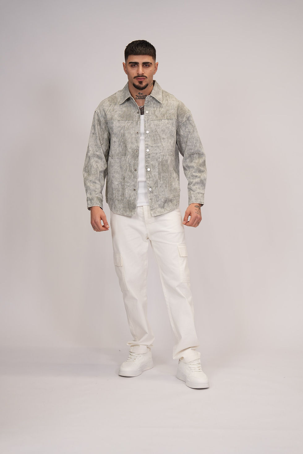 תמונה ממוזערת: ג׳קט ג׳ינס דהוי 