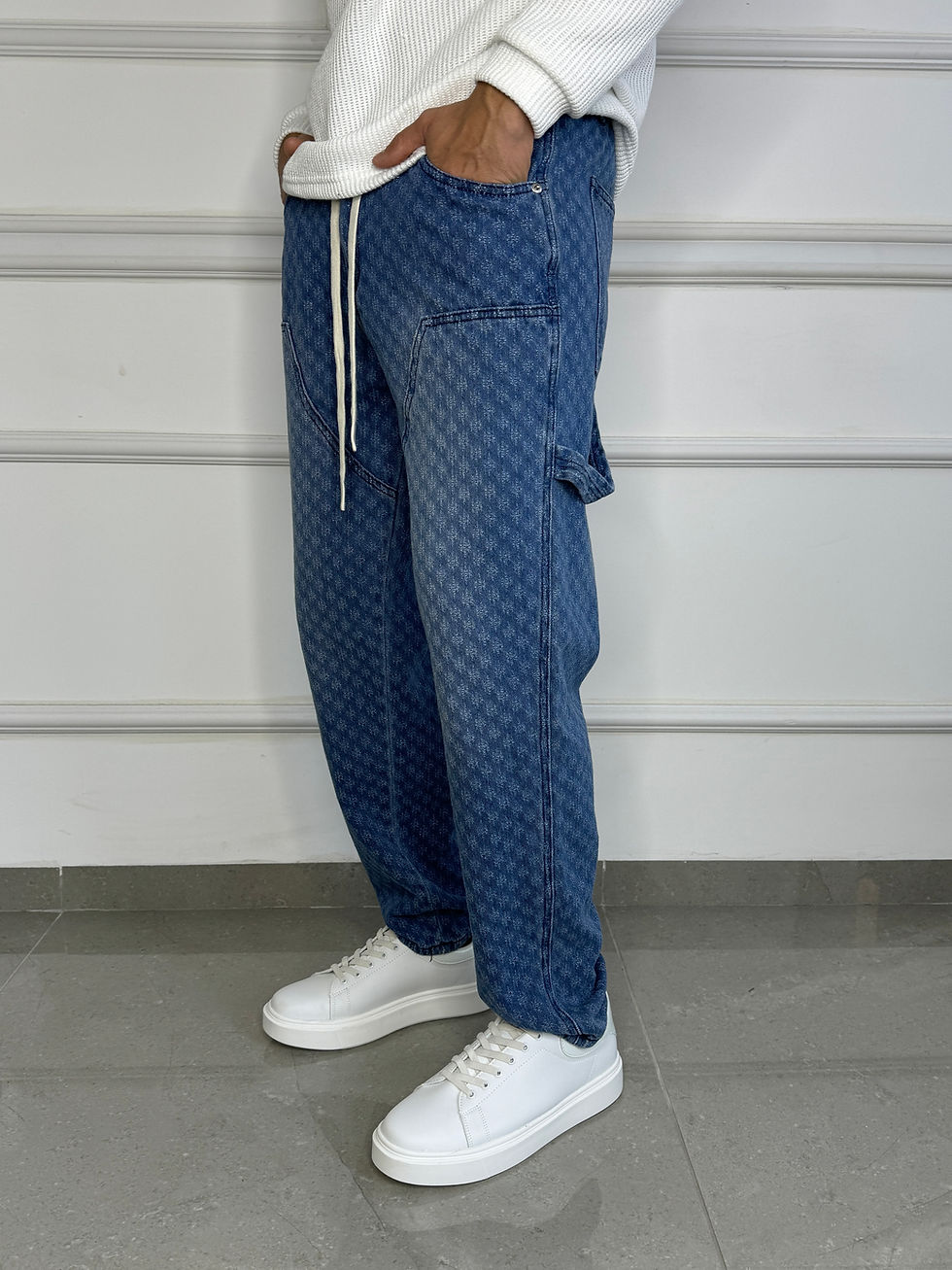 תמונה ממוזערת: מכנס אוברסייז מעוצב-OVERSIZE PANTS 