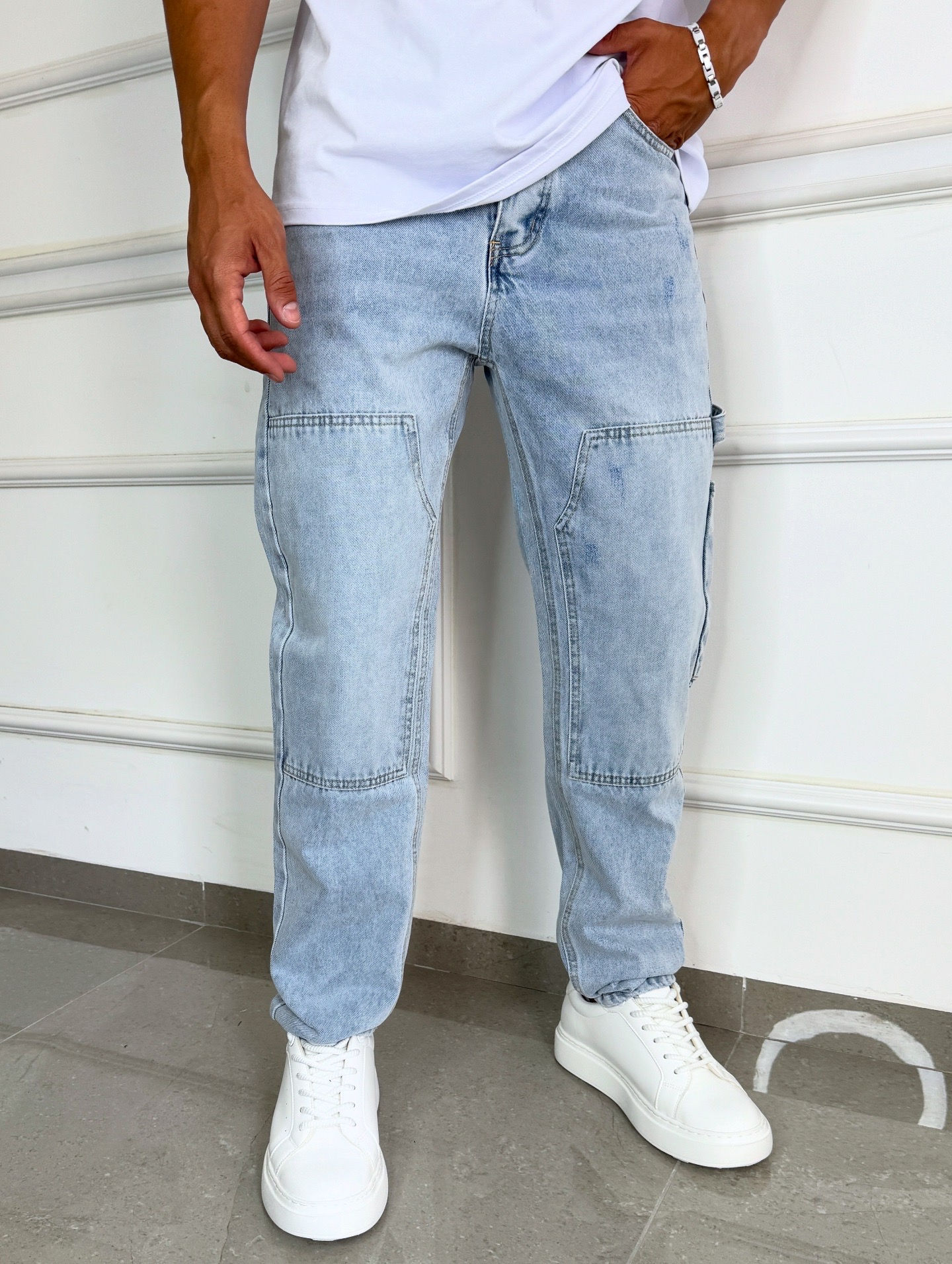 EGOISTE OVER SIZE JEANS גינס אוברסייז 