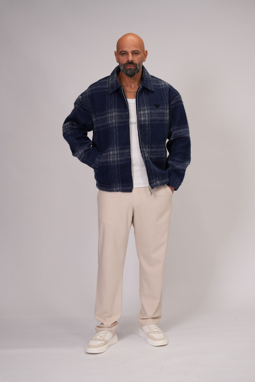 תמונה ממוזערת: גקט צמר מרובעים 