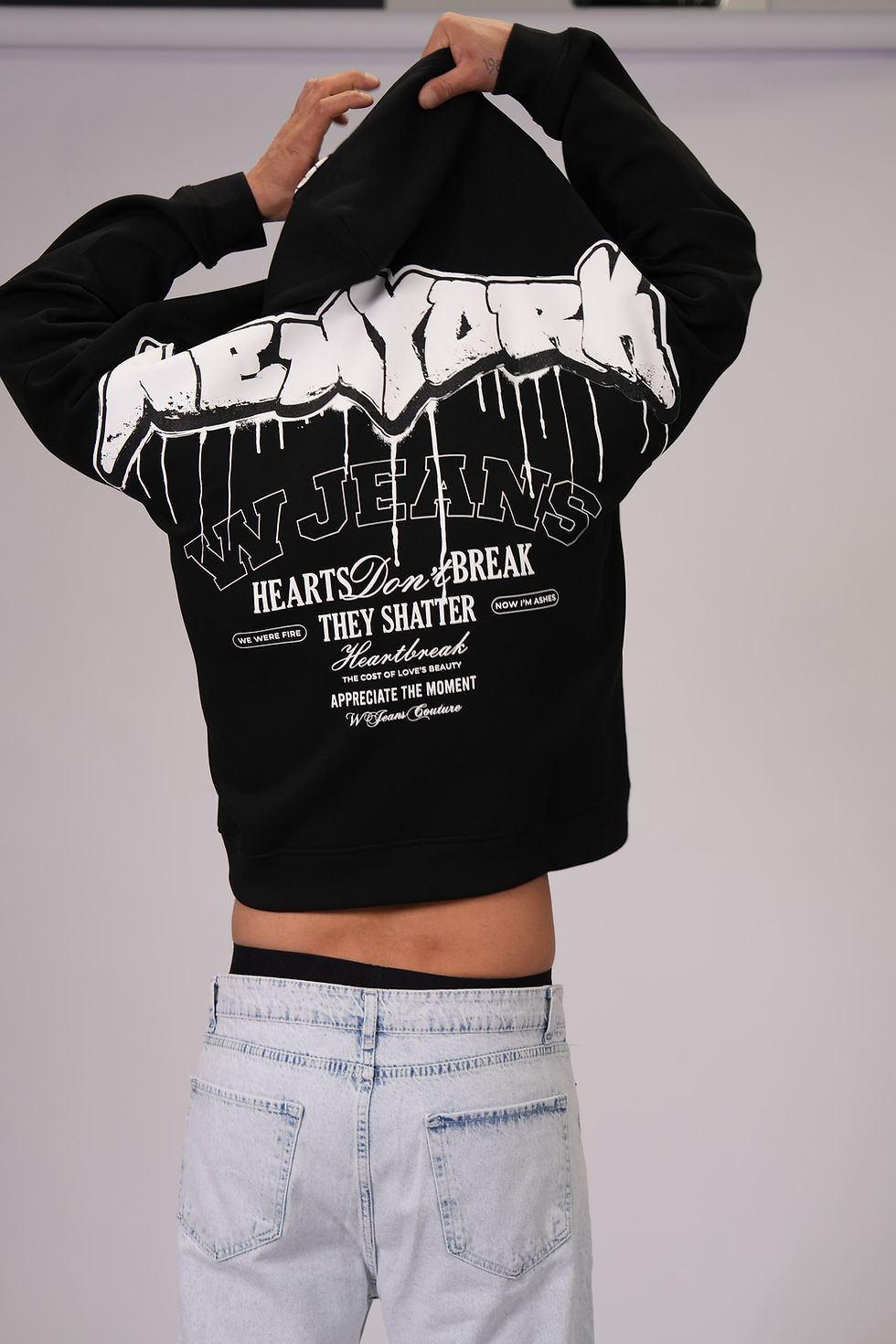 תמונה ממוזערת: W jeans hoodie 