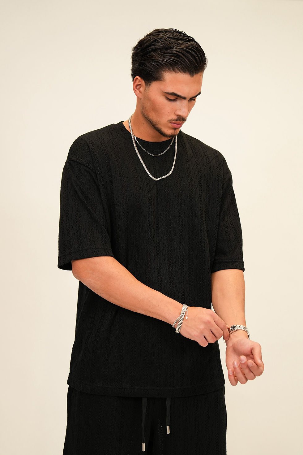 תמונה ממוזערת: חליפה אוברסייז סרוגה 