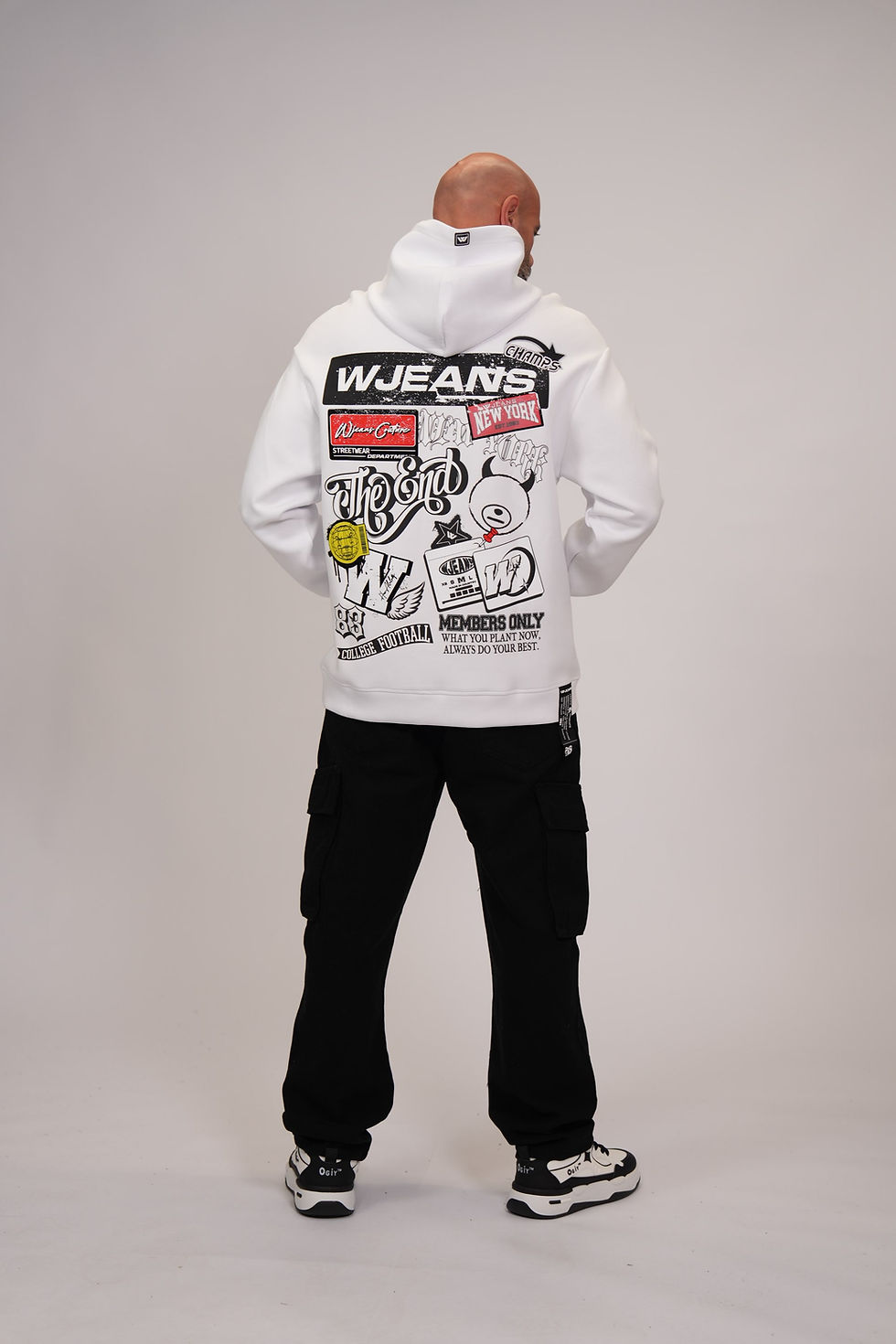 תמונה ממוזערת: קפוצ’ון דבליו גינס w JEANS HOODIE 