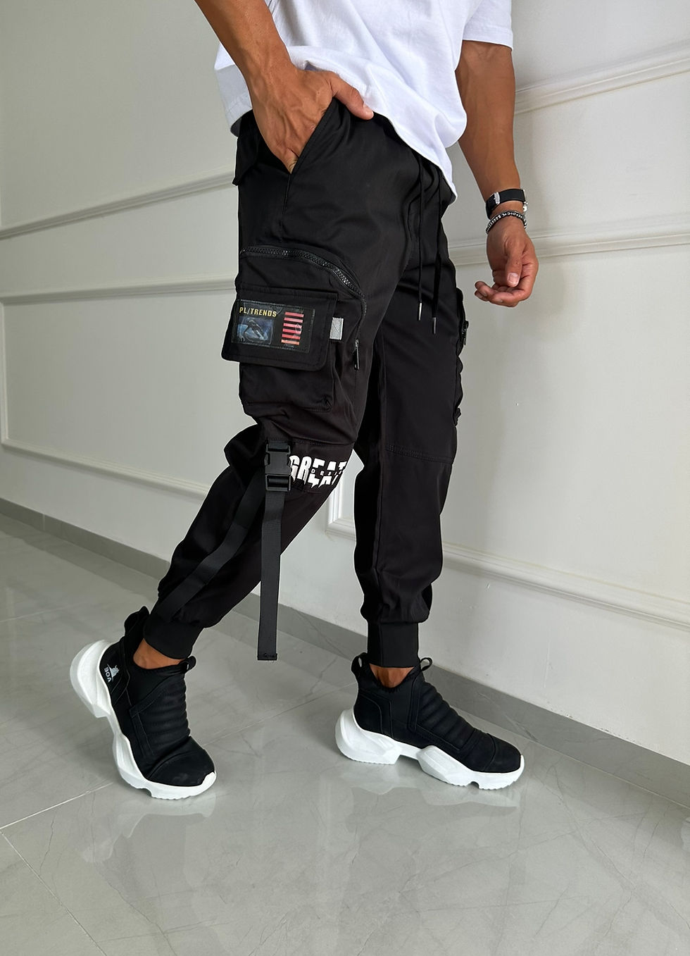 תמונה ממוזערת: M.S OVER SIZE PANTS BPC