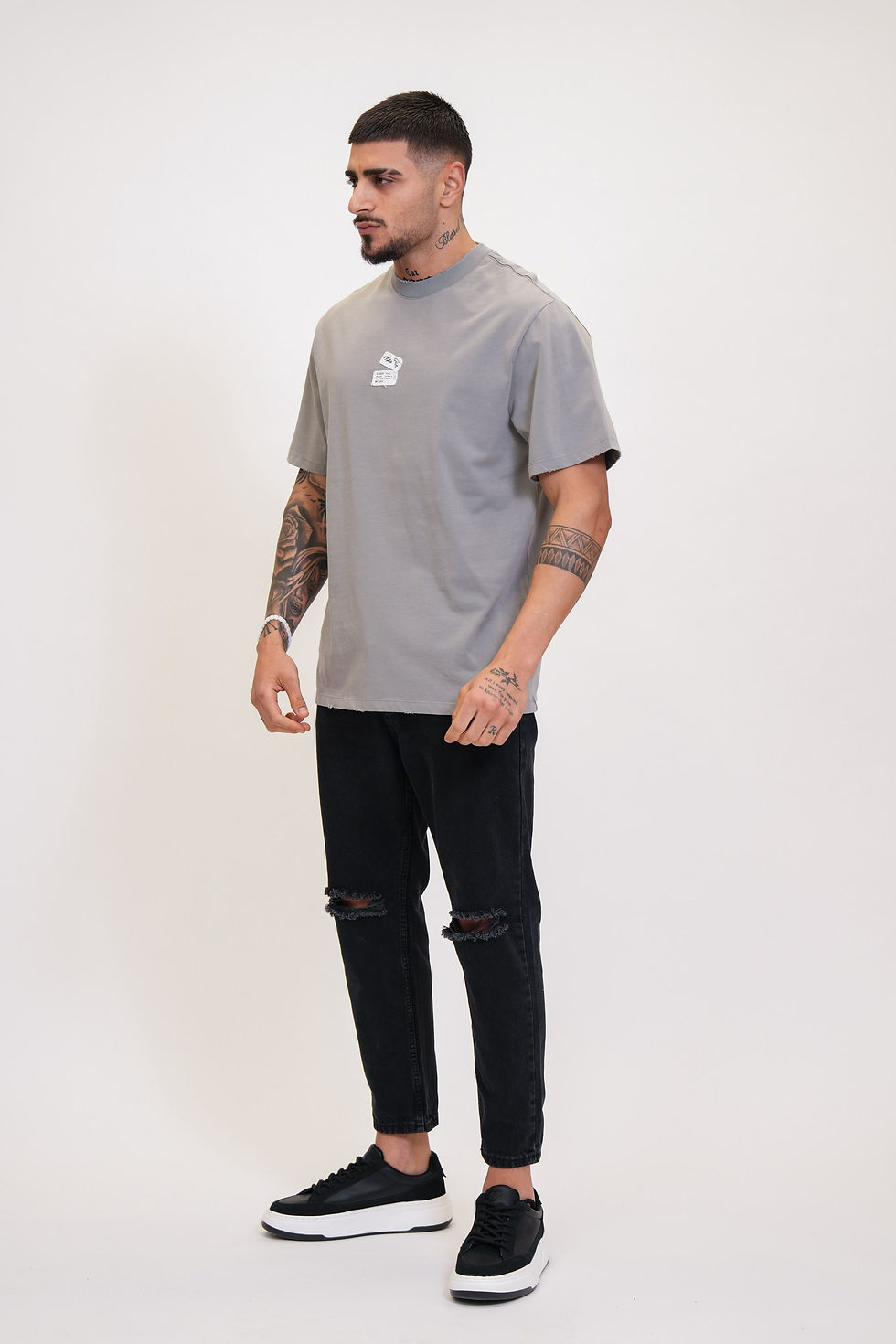 תמונה ממוזערת: ROBERTO VINO OVER SIZE T SHIRT 