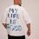 תמונה ממוזערת: חולצה אוברסייז my life is good 