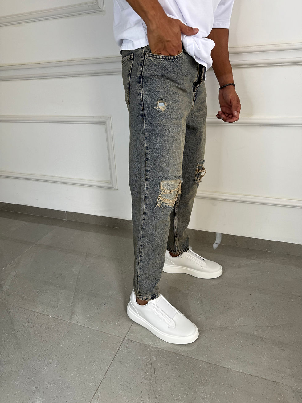 תמונה ממוזערת: ג’ינס בויפרנד BOYFRIEND JEANS