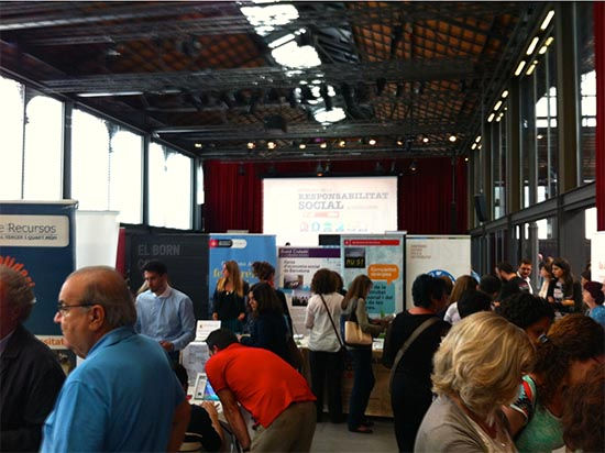 Sala de conferencias de la Setmana responsabilitat social BCN, catalunya