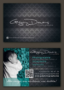 Carte de visite - GD Photographe