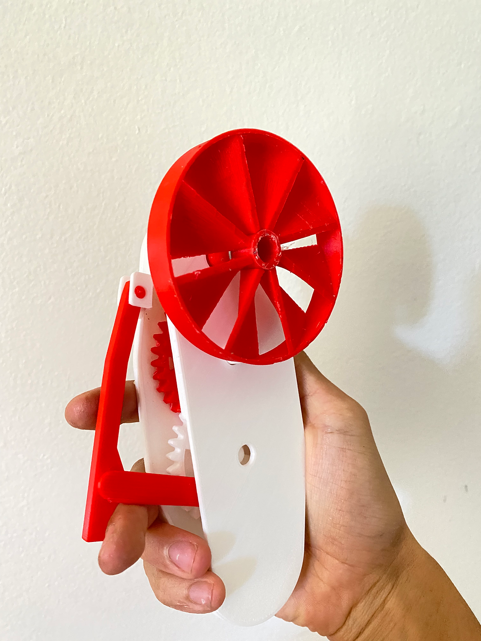 Handheld Squeeze Fan