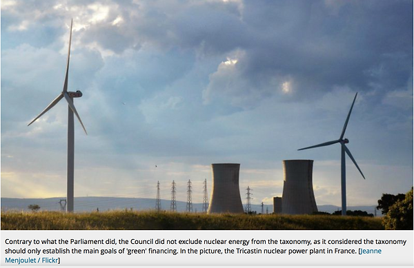 Council maintains nuclear as eligible fo