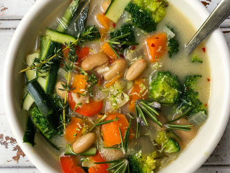 Borlotti Bean Goodness bowl