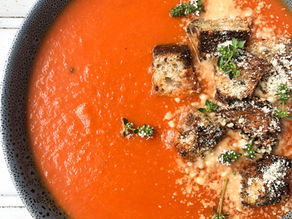 Tomato & Sweet Potato Soup