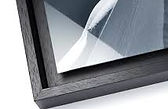 Black matte beech american box / Caisse américaine 