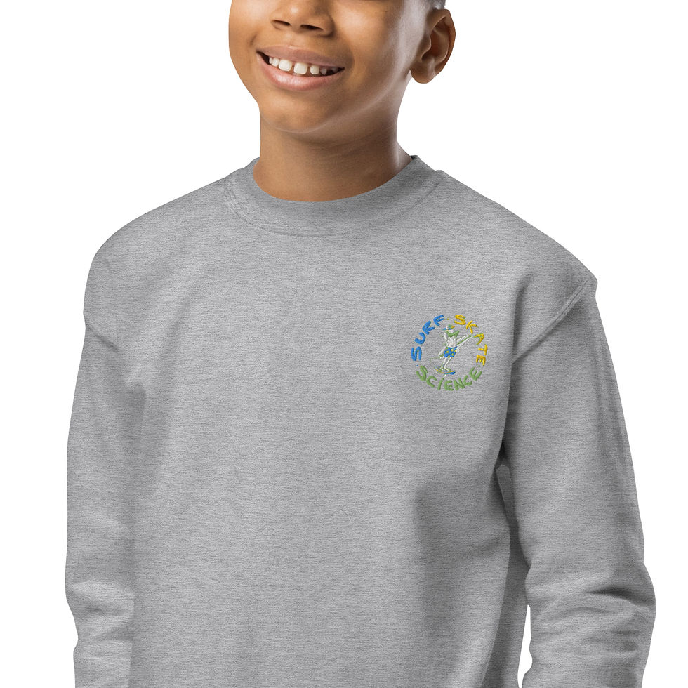 Thumbnail: Youth crewneck sweatshirt