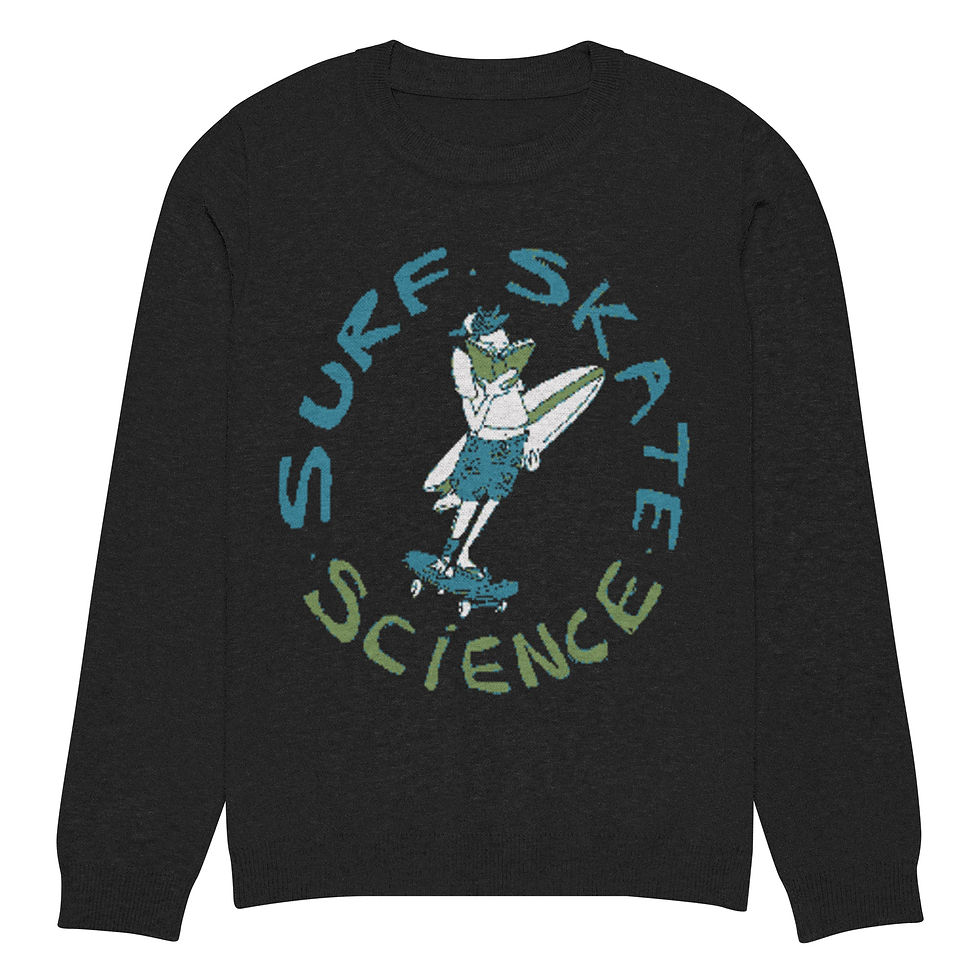 Thumbnail: Knitted crew neck sweater