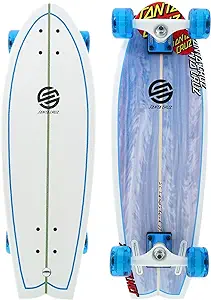 Skateboard Santa Cruz Flier Street Cruzer - Medidas 8.4 X 29.4 Pulgadas, Construcción 7 Capas