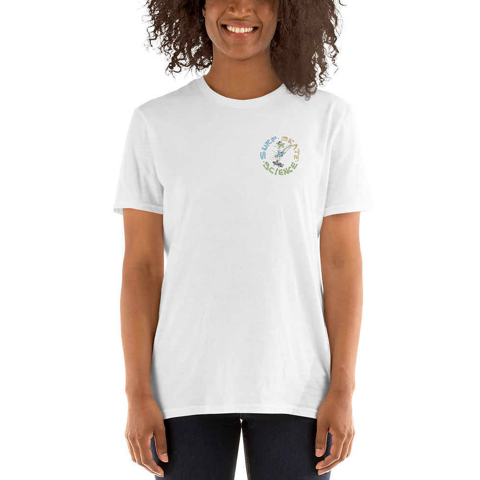 Thumbnail: Surf Skate Science Short-Sleeve Unisex T-Shirt