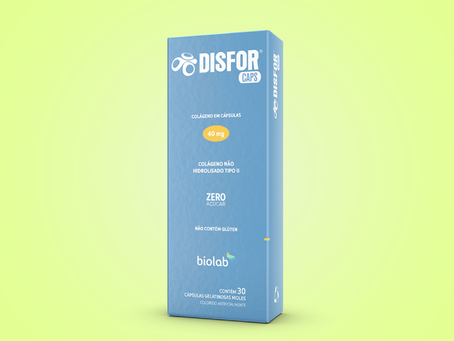 A Biolab Farmacêutica lança o Disfor® Caps
