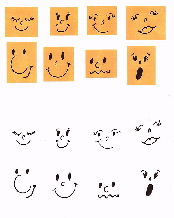 Kidfunideas.com grass buddies face pattern