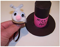 Kidfunideas.com rabbit out of the hat magic hat picture of pulling the rabbit from the hat