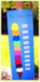 Ice cream cone rainbow craft