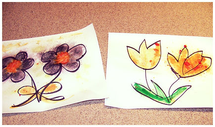 Kidfunideas.com Rainy day water color pictures