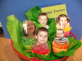 Kidfunideas.com Easter egg kids craft final project picture