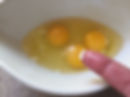 Kidfunideas.com tip: remove egg shell from a bowl easily by wetting your finger with water first.