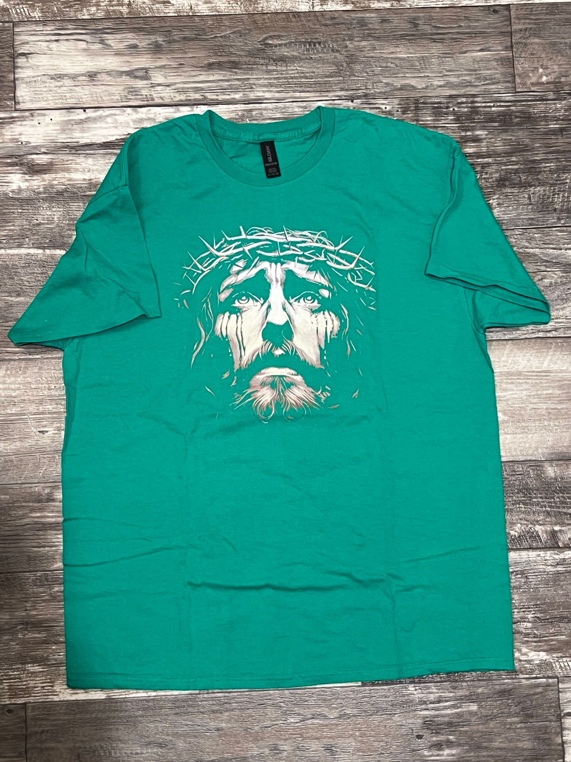 Jesus Crown of Thorns Graphic T-Shirt – Size XL