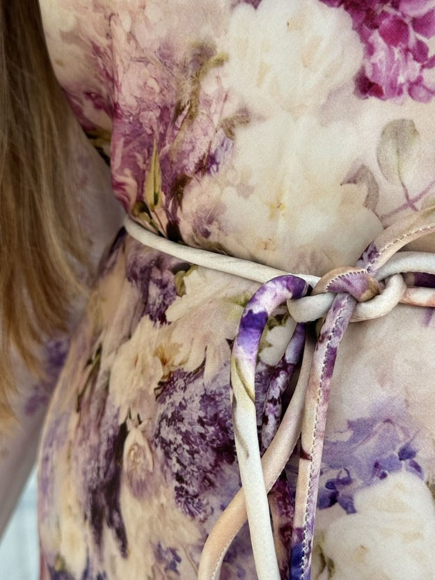 תמונה ממוזערת: שמלה מקסי פרחונית