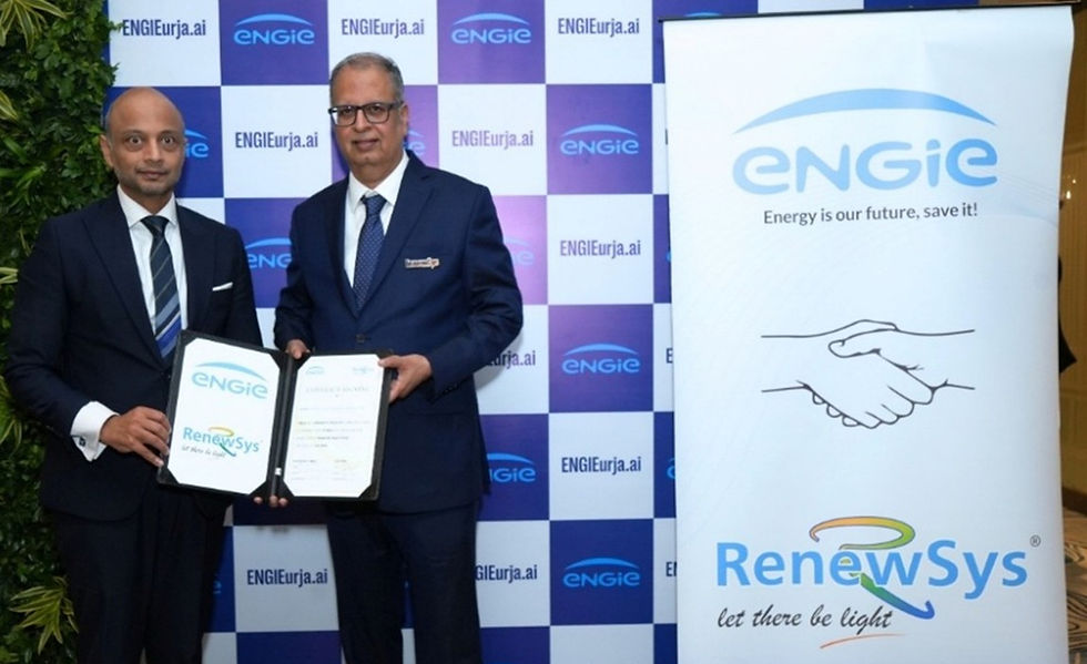 RenewSys Signs Agreement with ENGIE for Supply of 125 MWp TOPCon Solar Modules