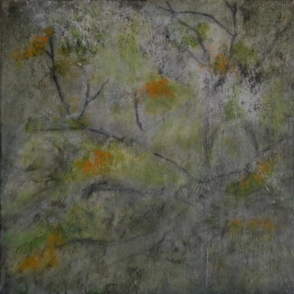 Thumbnail: DANCING WITH THE SUNLIT KNIGHT I - 80x80cm